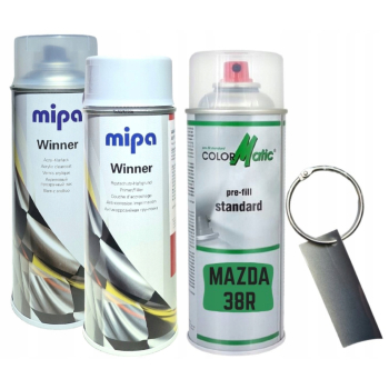 Zestaw lakier samochodowy spray MAZDA 38R