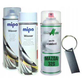 Zestaw lakier samochodowy spray MAZDA 32S