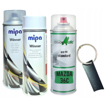 Zestaw lakier samochodowy spray MAZDA 36C