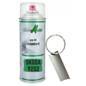 Zestaw lakier samochodowy spray SKODA 9202