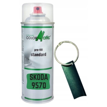 Zestaw lakier samochodowy spray SKODA 9570