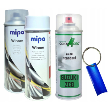 Zestaw lakier samochodowy spray SUZUKI ZCG