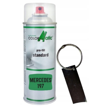 Zestaw lakier samochodowy spray MERCEDES 197