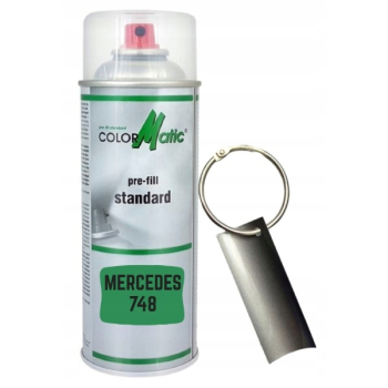 Zestaw lakier samochodowy spray MERCEDES 748