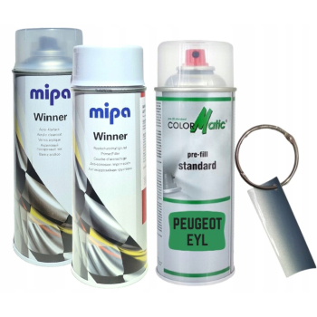 Zestaw lakier samochodowy spray PEUGEOT EYL