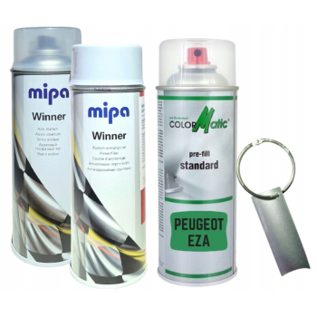 Zestaw lakier samochodowy spray PEUGEOT EZA