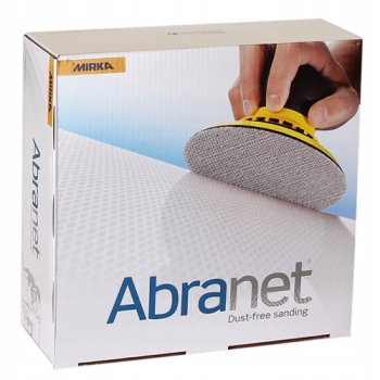 Papier siatka ścierna krążek MIRKA ABRANET 150MM P100-P400 50szt