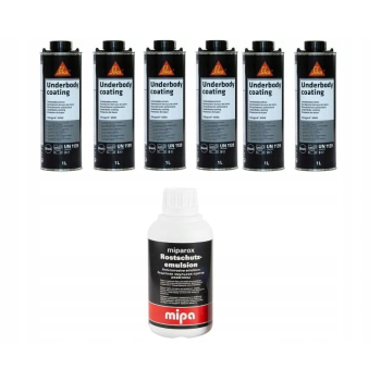 Zestaw do konserwacji SIKA 6060 + neutralizator rdzy  7L