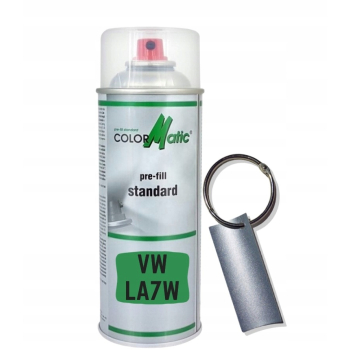 Lakier samochodowy spray VW LA7W duży zestaw