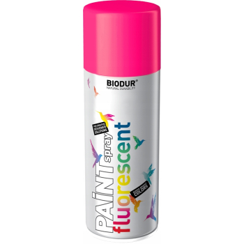 Lakier fluorescencyjny BIODUR Spray 400ML Różowy