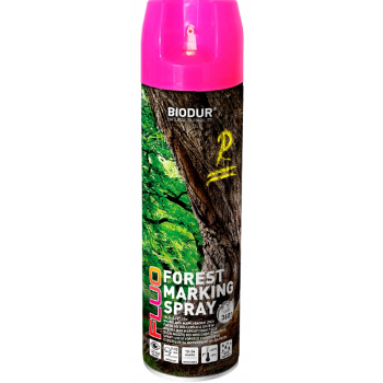 Farba do znakowania drzew Różowa FLUO 400ml