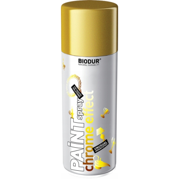 Lakier Chrom Złoty Spray 400ML BIODUR