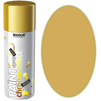 Lakier Chrom Złoty Spray 400ML BIODUR