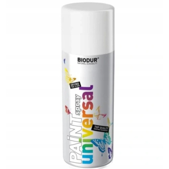 Lakier spray RAL 9010 Biały Biodur 400 ml