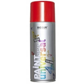 Lakier spray RAL 3020 czerwony Biodur 400 ml