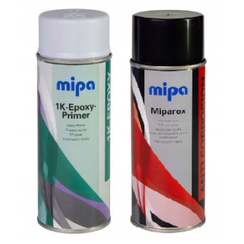 MIPA podkład EP 1K spray 400ML+ Miparox spray 400ML
