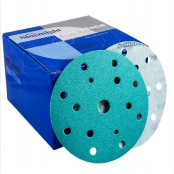 Sunmight FILM Papier ścierny KRĄŻEK 150MM P2000 17 otworów