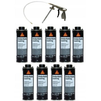 SIKA 6060 konserwacja podwozia zestaw  9x1L+pistolet