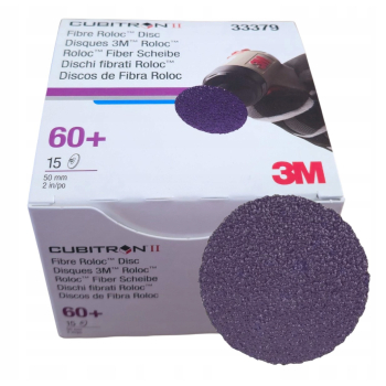 3M DYSK 33379 CUBITRON II FIBROWY 50mm ROLOC P60+