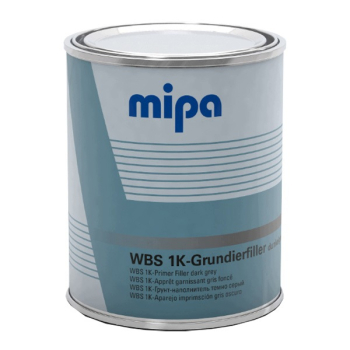 MIPA Podkład wypełniający WBS 1K GRUNDIERFILLER 1L Ciemno Szary