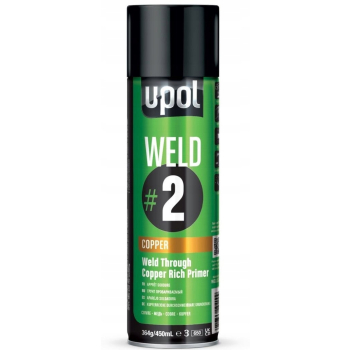 U-POL WELD #2 Podkład Spawalniczy Miedź 450ml COPPER