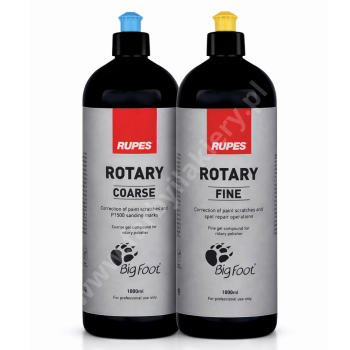 RUPES Pasta Polerska Rotary Coarse 1L + Rotary Fine 1L Zestaw