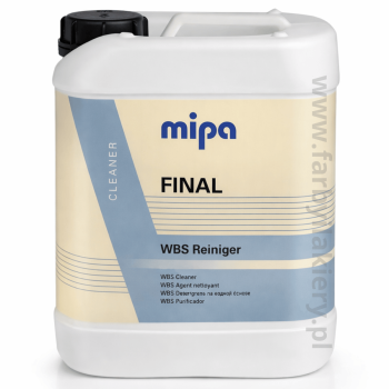 Zmywacz odtłuszczacz lakierniczy MIPA WBS Reiniger Final 5L